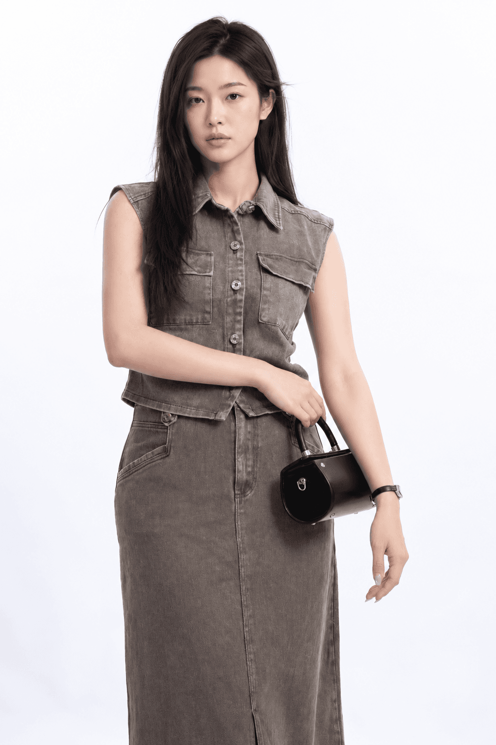 Rowan Washed Twill Utility Vest
