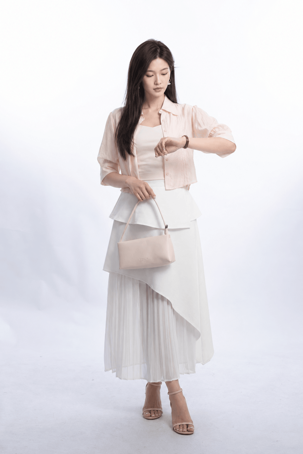 Celeste Textured Organza Blouse