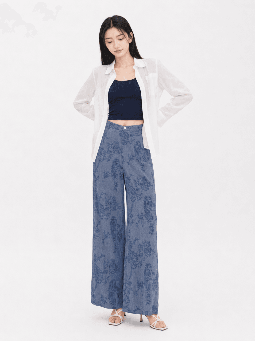 Vintage Printed Pants ZLP5038