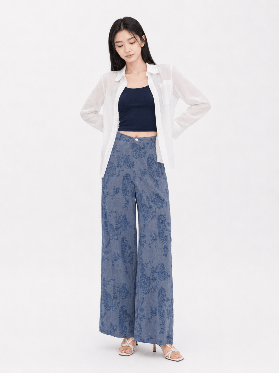 Vintage Printed Pants ZLP5038