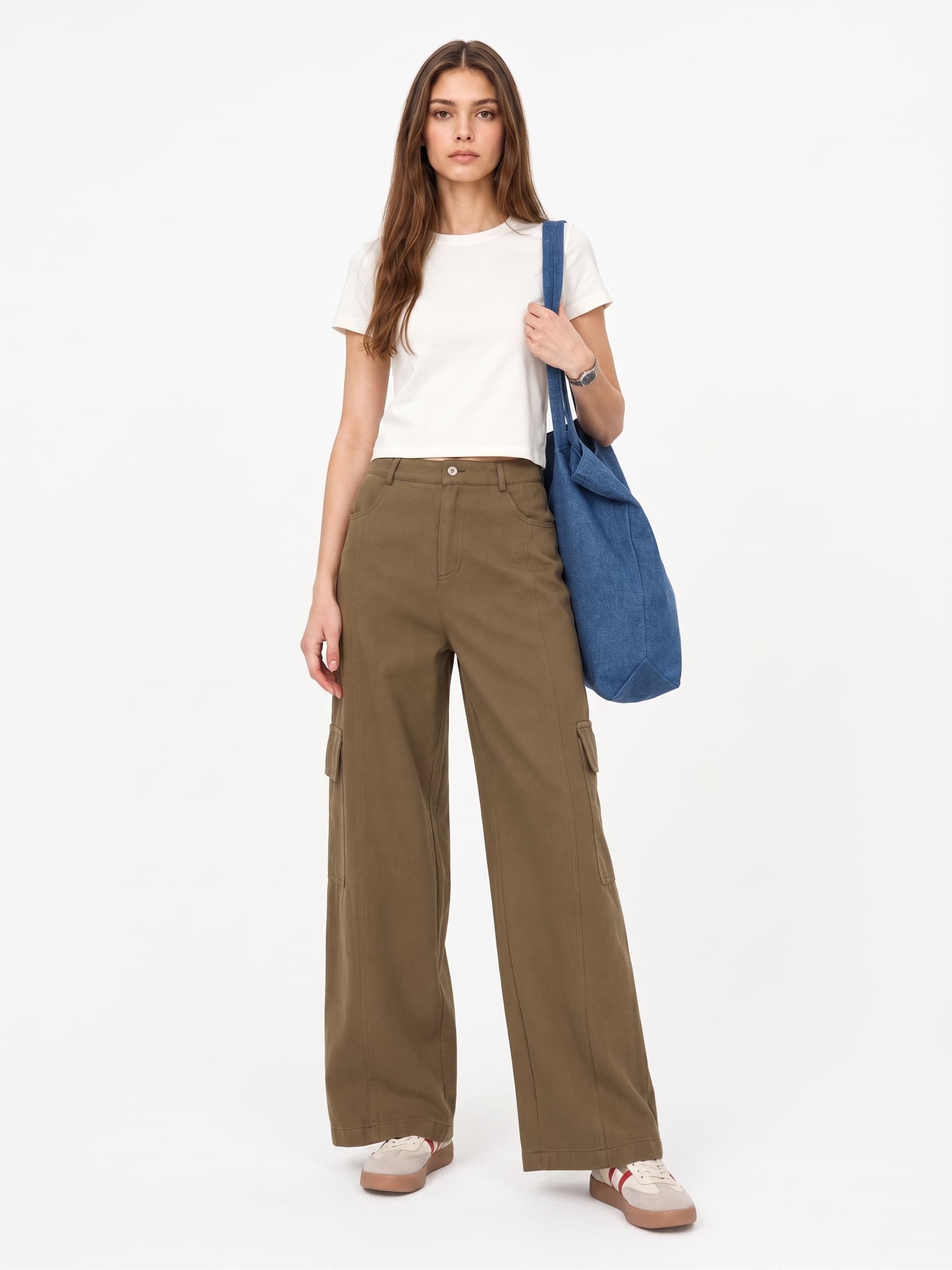 Twill Straight Pants ZLP6001
