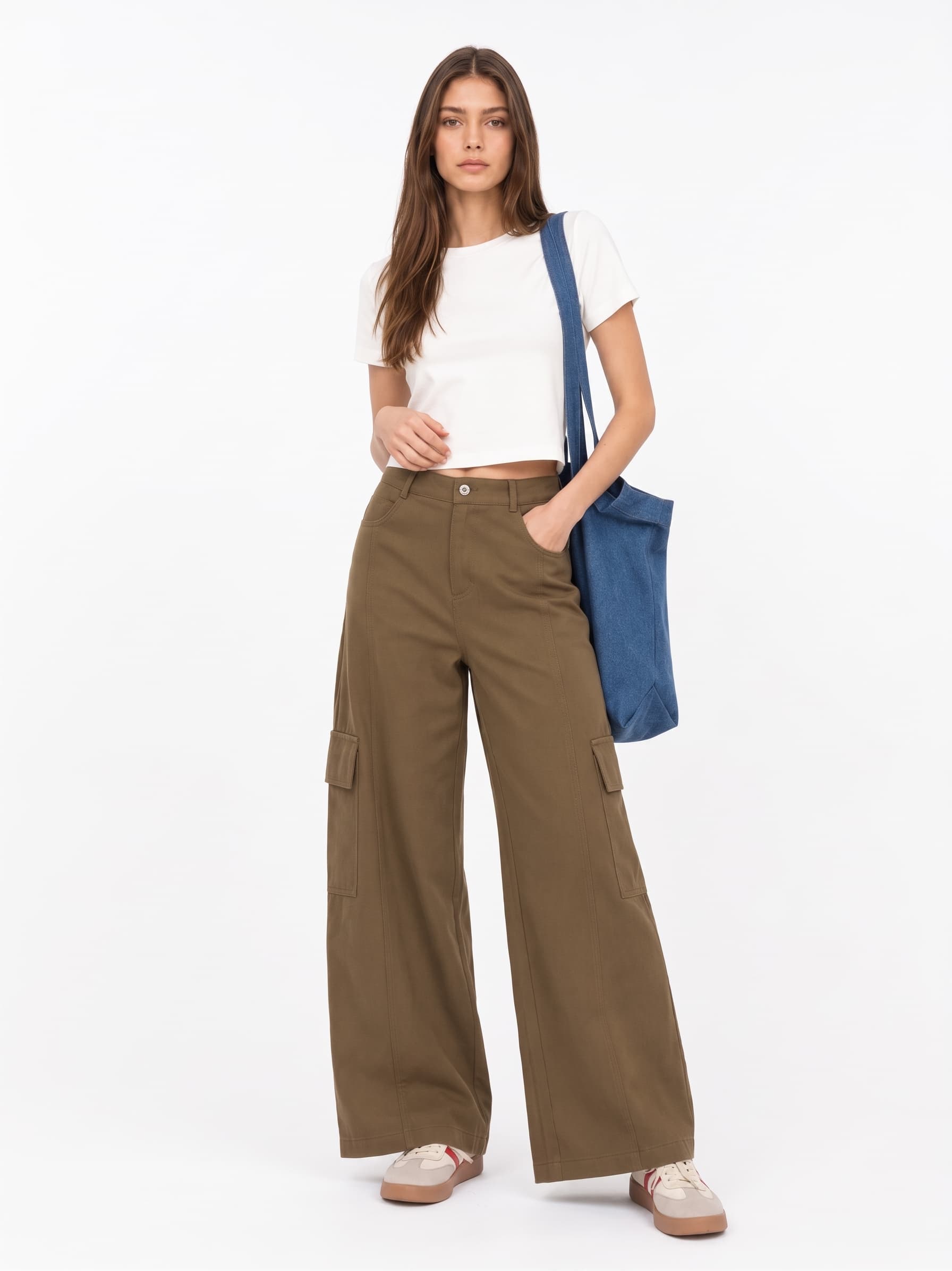 Twill Straight Pants ZLP6001