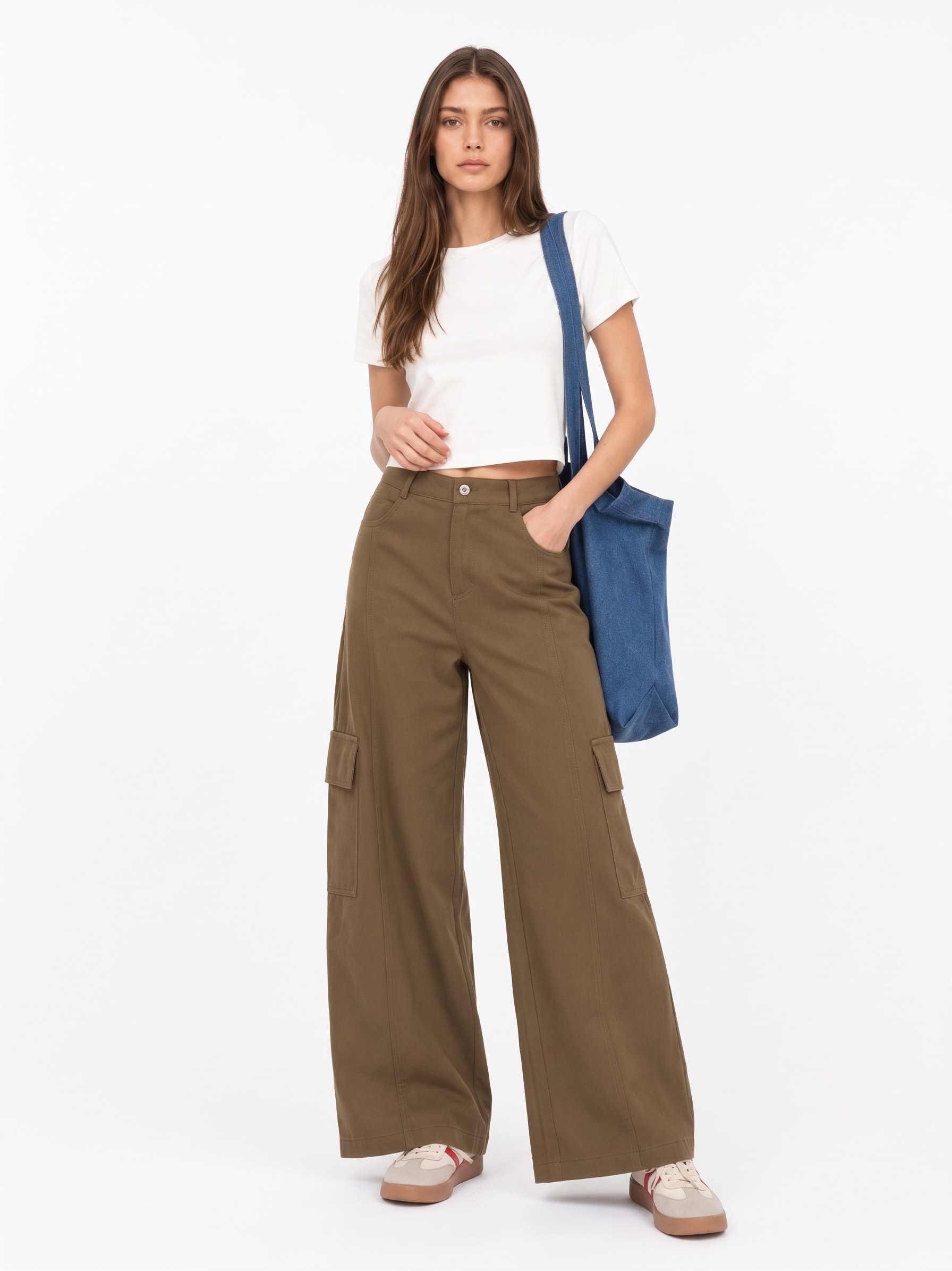 Twill Straight Pants ZLP6001