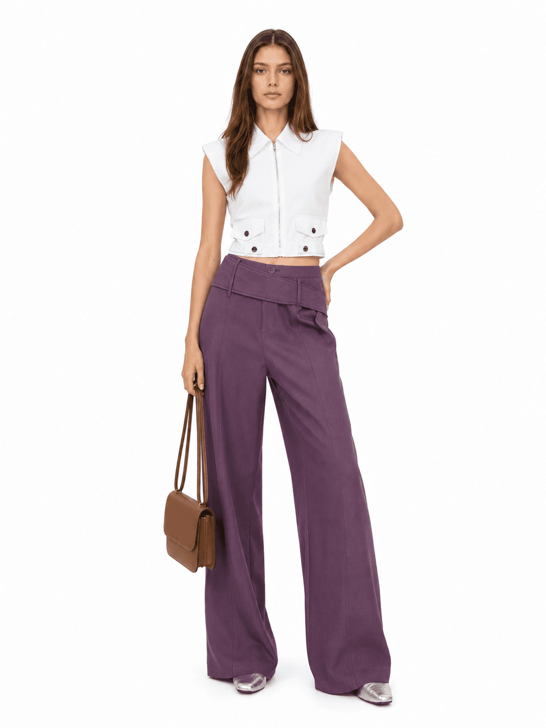 Straight-Leg Pants ZLP6004