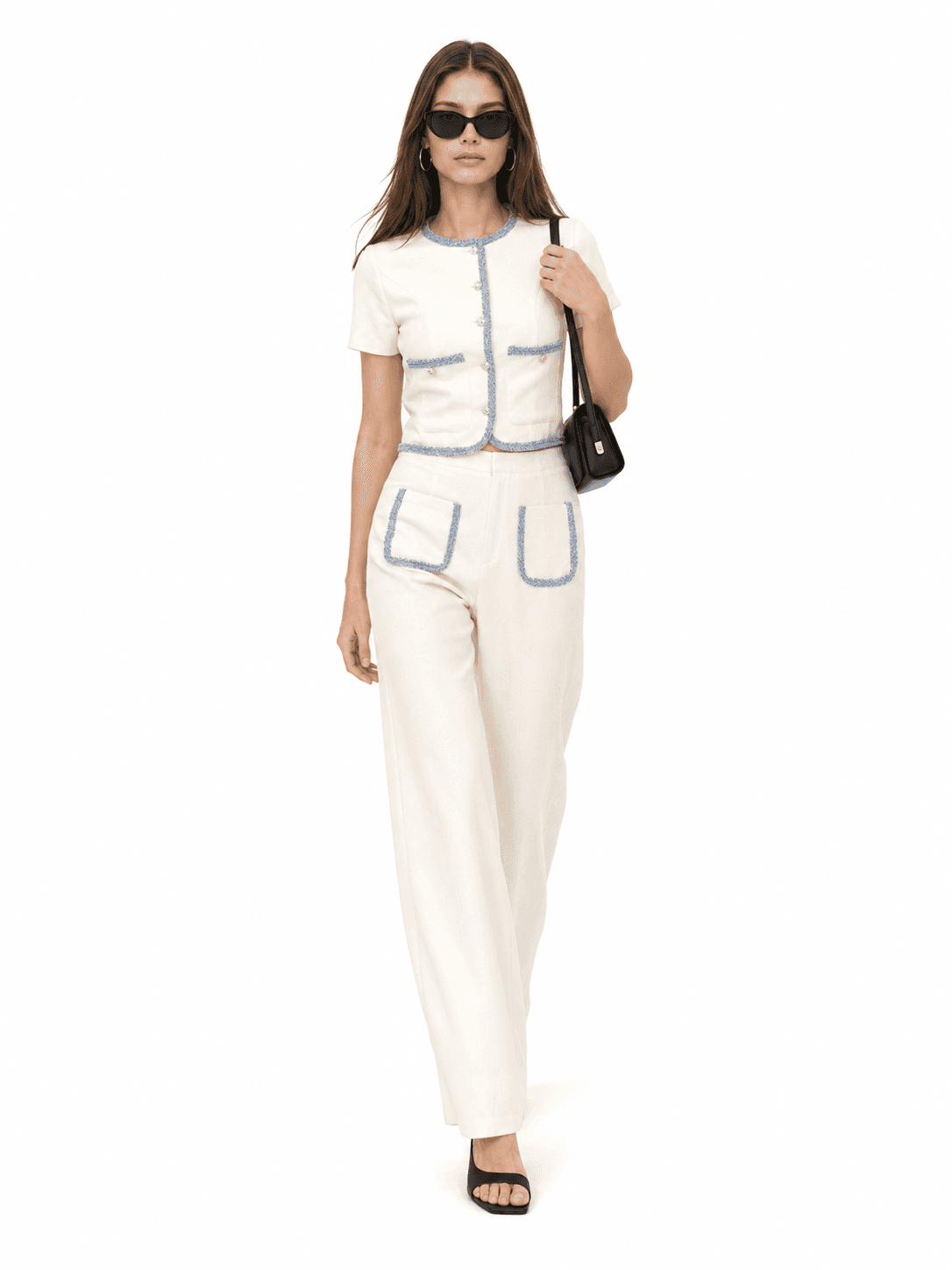 Dinah Tweed Pants ZLP6018