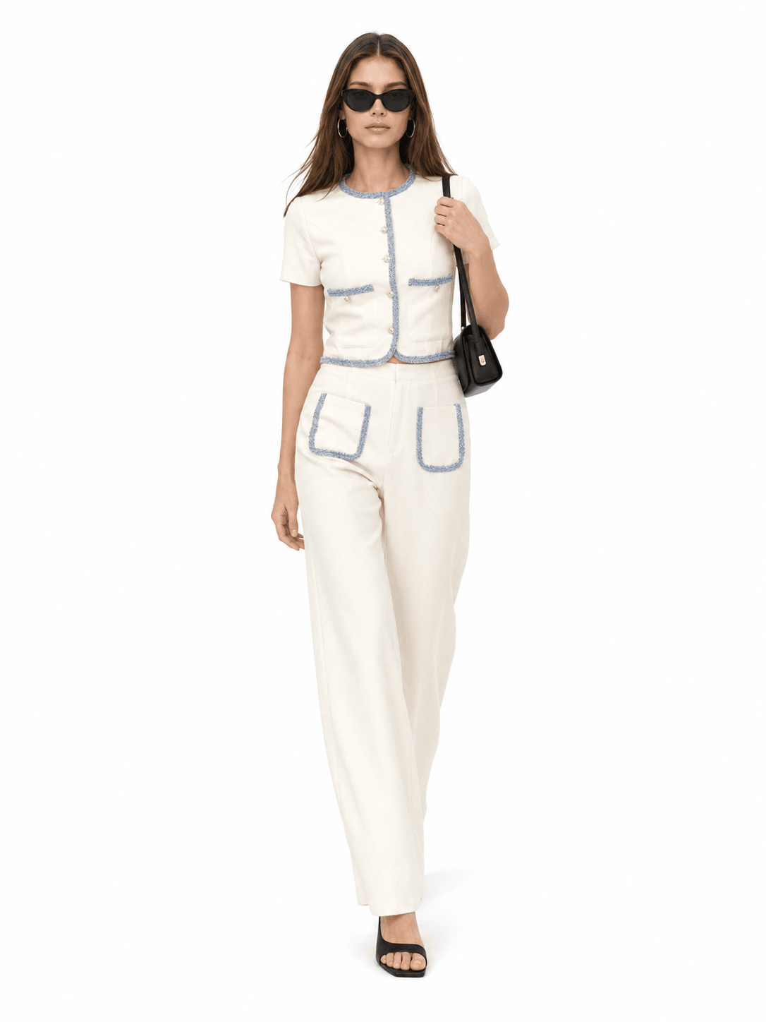Dinah Tweed Pants ZLP6018