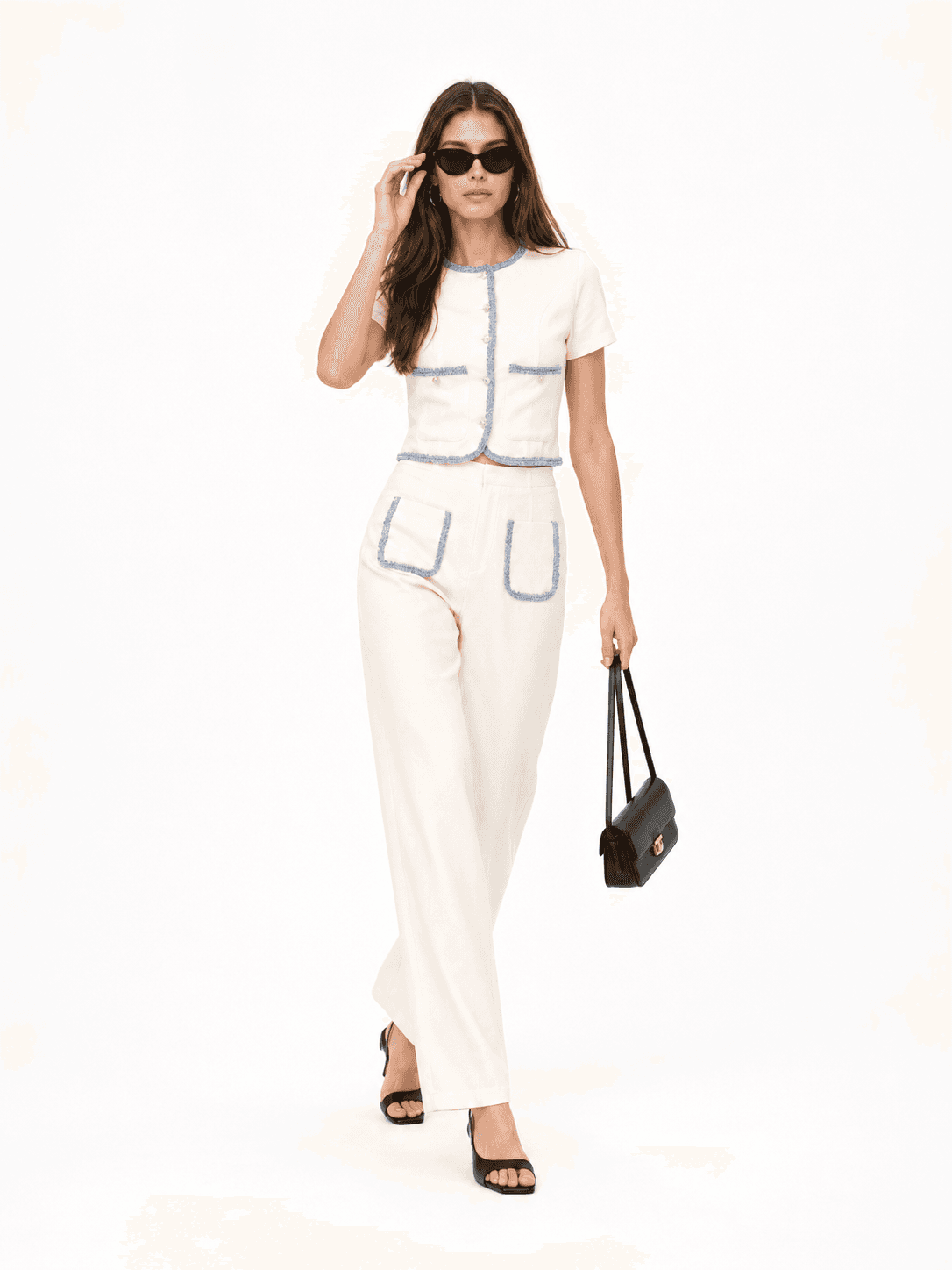 Dinah Tweed Pants ZLP6018