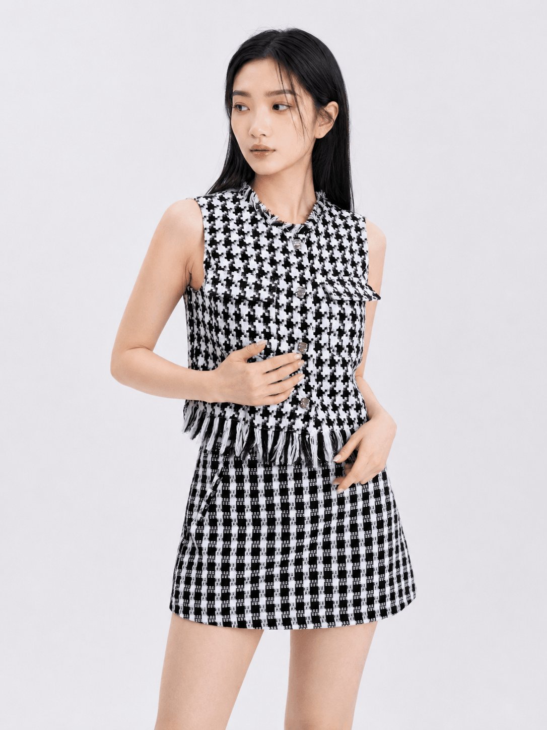 Plaid Skort ZPK5026