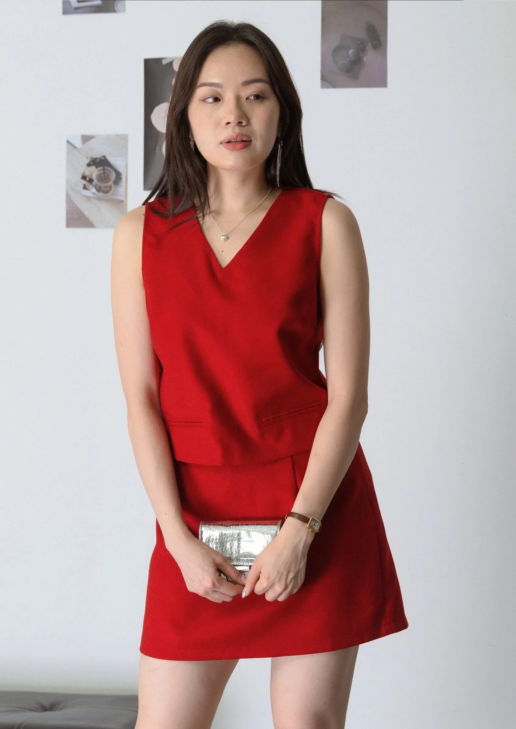 Sleek A-Line Mini Skirt ZSK5051